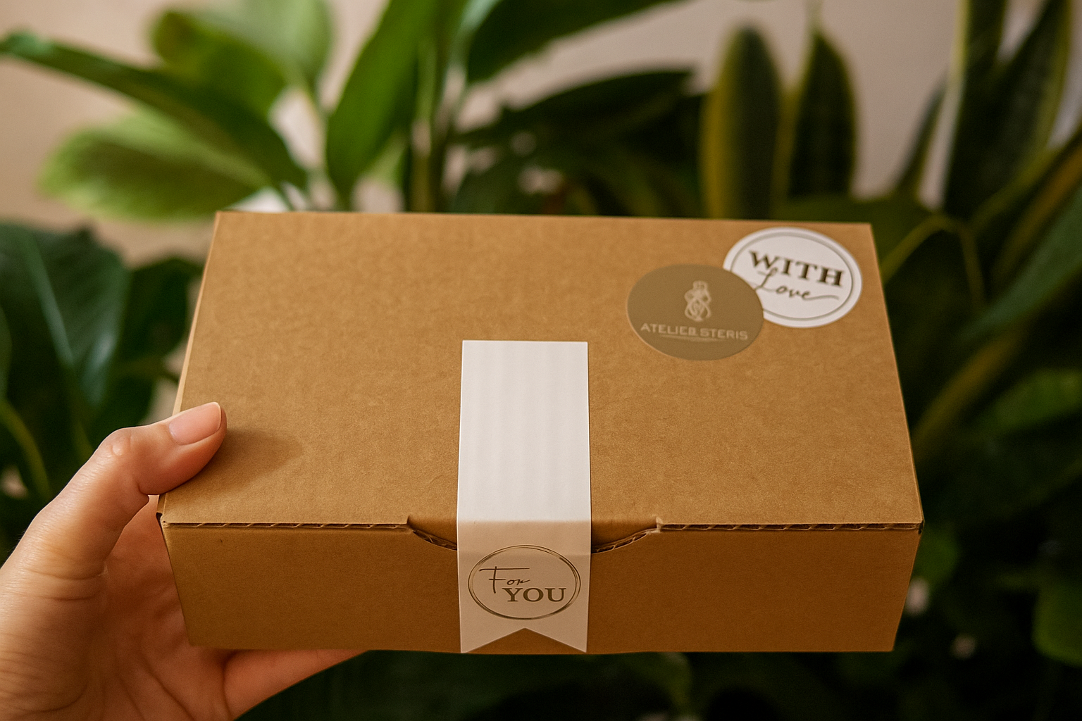 Brievenbuscadeautje 'For you'